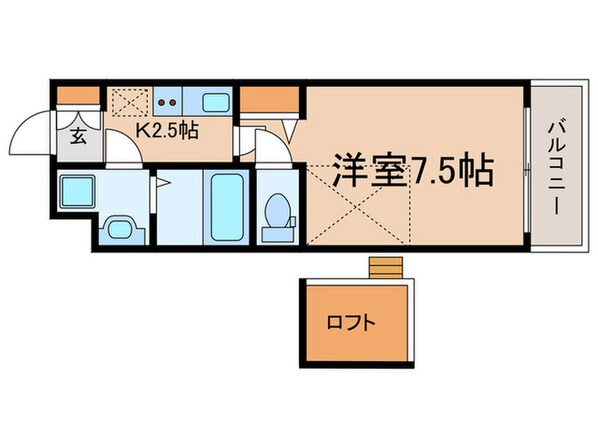 The　Well　Mejiroの物件間取画像